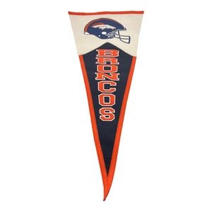 Winning Streak Denver Broncos NFL Wool Pennant